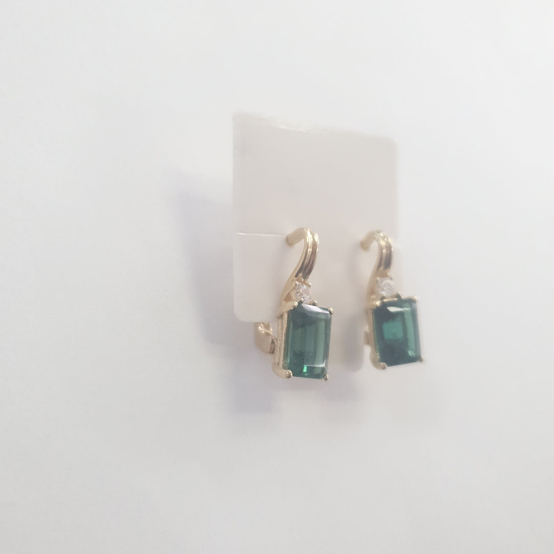 BROQUELES ORO 14K 3.4 (NUEVO)