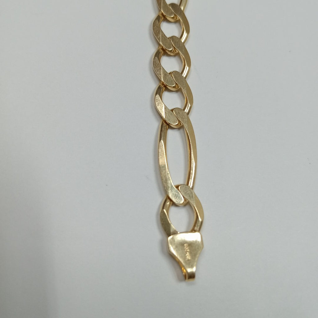PULSERAS CABALLERO CARTIER 3*1 AMARILLA ORO 14K 14.6 (NUEVO)