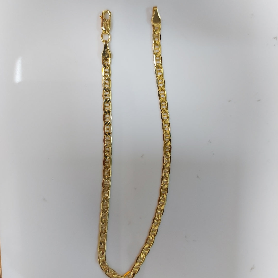 PULSERAS CABALLERO GUCCHI ORO 14K 4.4 (NUEVO)