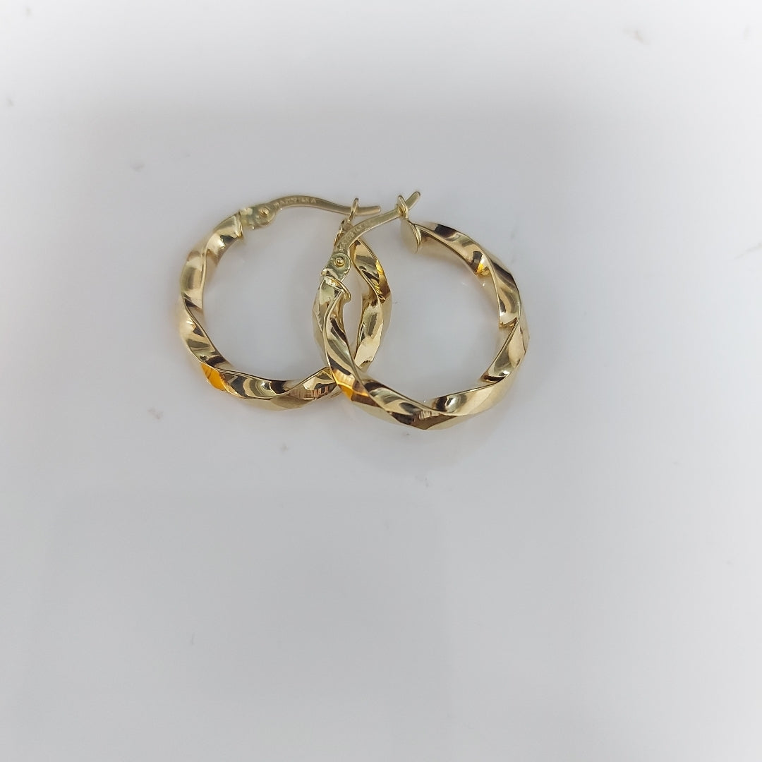 ARRACADAS ORO 14K 2.4 (NUEVO)