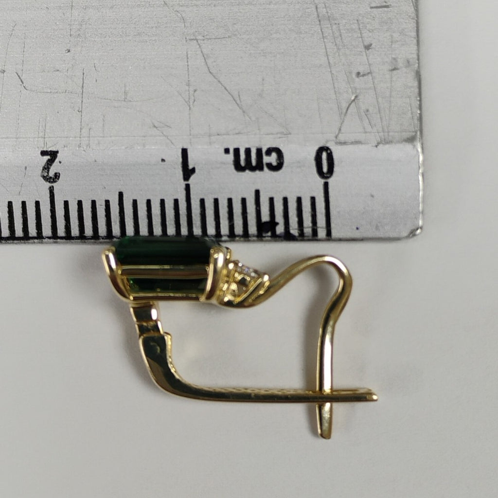BROQUELES ORO 14K 3.4 (NUEVO)