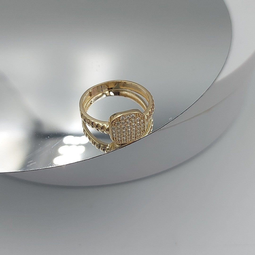 ANILLOS DAMA ORO 14K 2 (NUEVO)