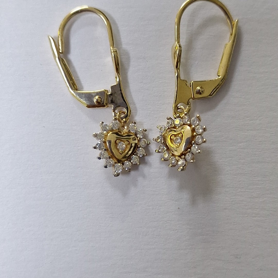BROQUELES ORO 14K 2 (NUEVO)
