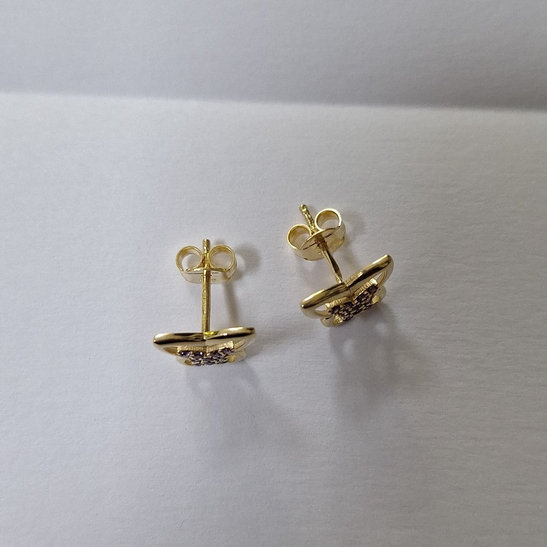 BROQUELES ORO 14K 1.4 (NUEVO)
