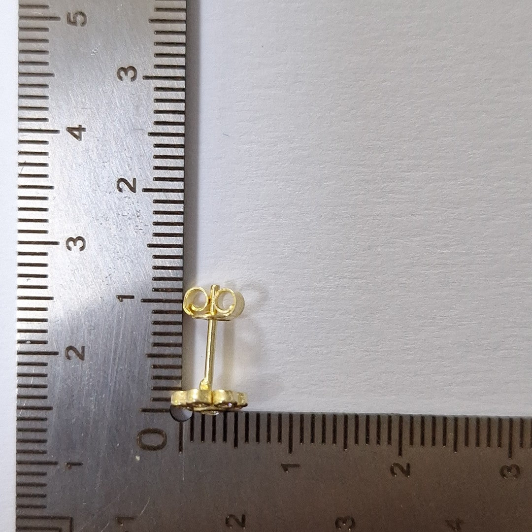 BROQUELES ORO 14K 1.2 (NUEVO)
