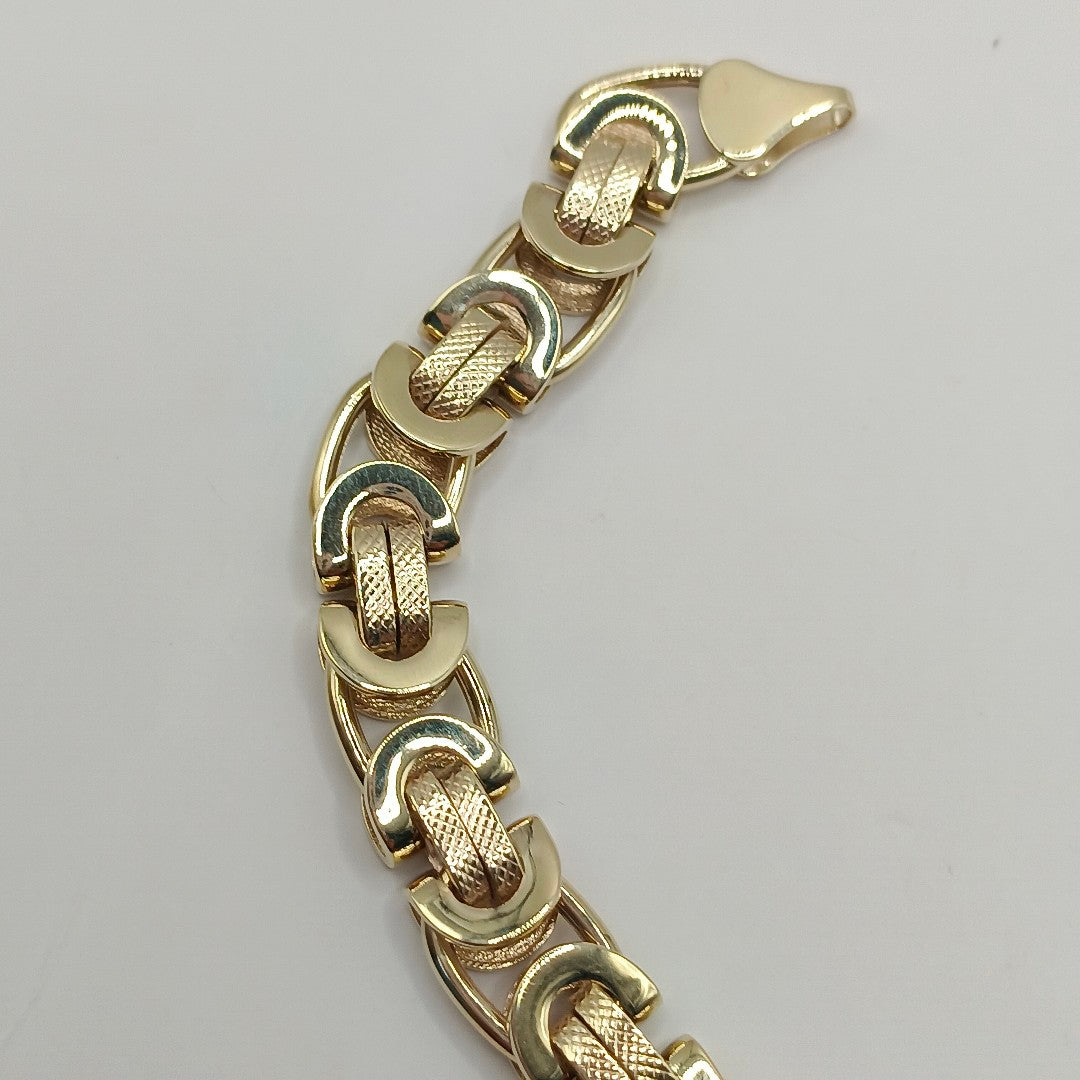 PULSERAS CABALLERO ORO 10K 13.6 (NUEVO)