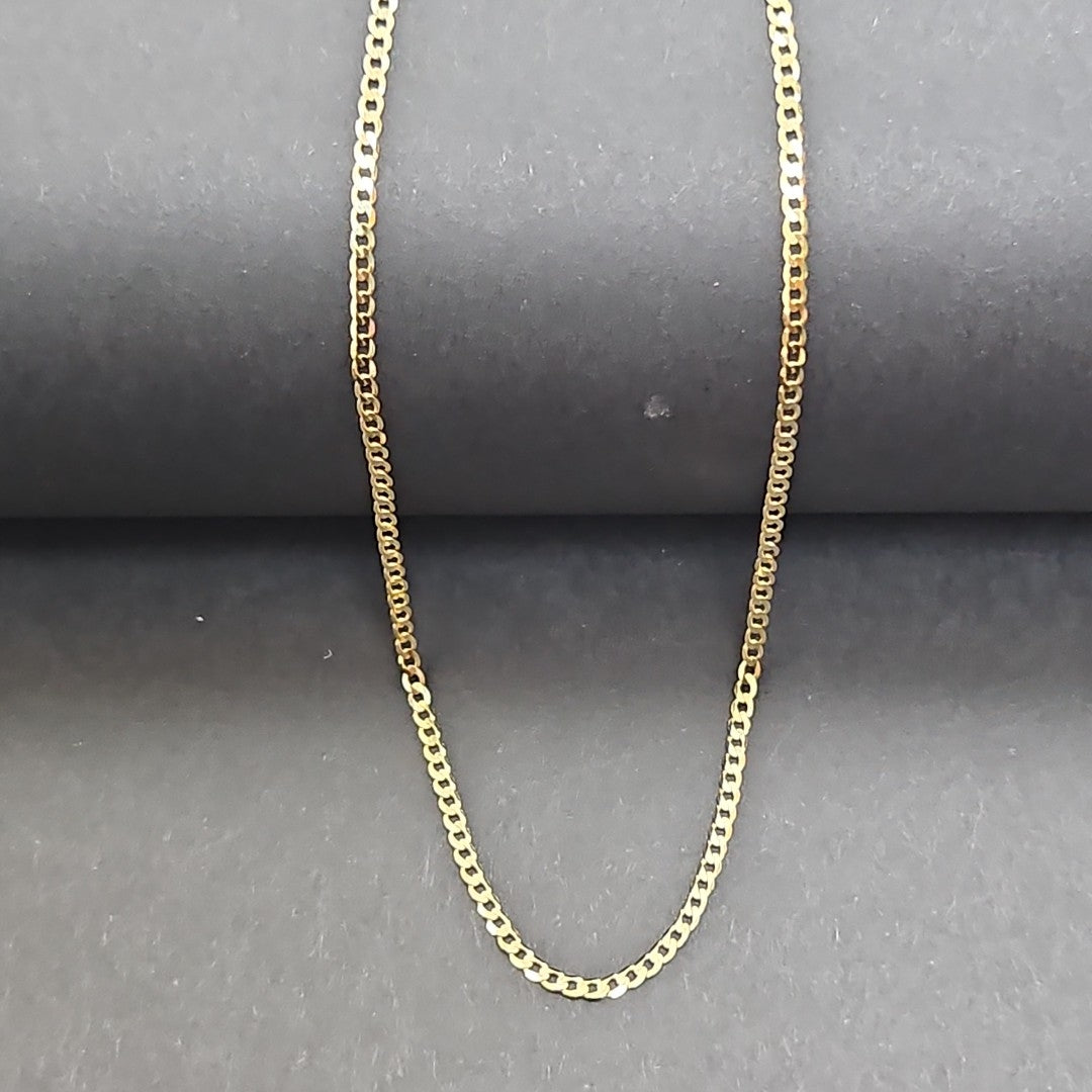 CADENAS BARBADA AMARILLA ORO 14K 1.9 (NUEVO)