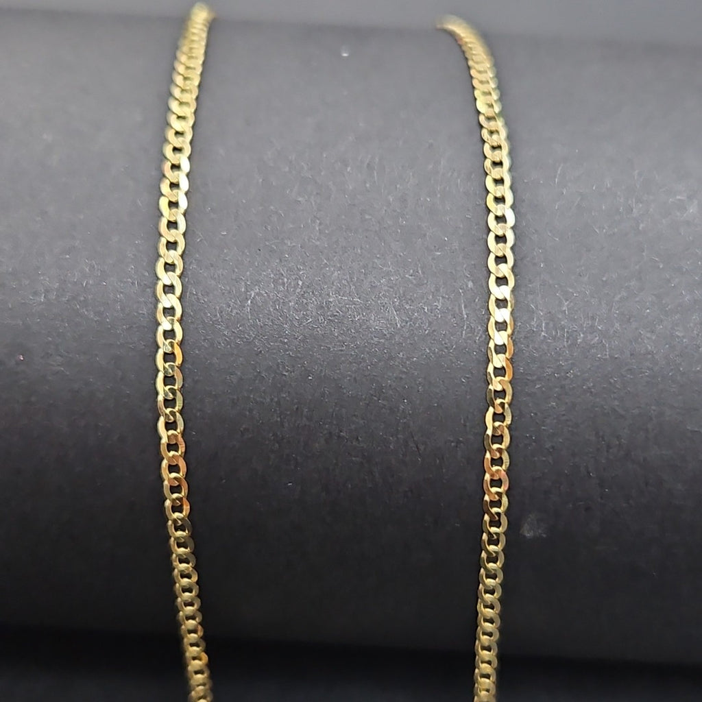 CADENAS BARBADA AMARILLA ORO 10K 1.6 (NUEVO)