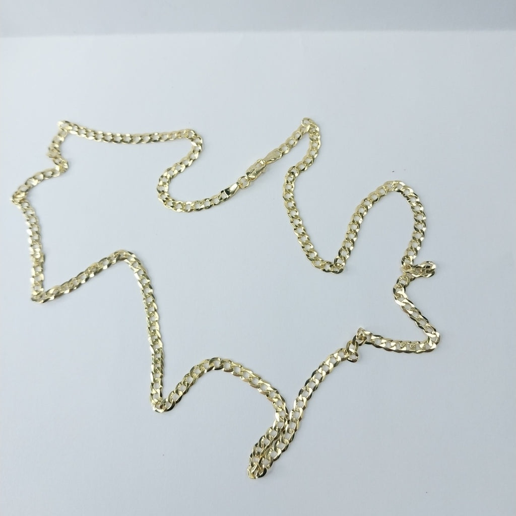 CADENAS BARBADA AMARILLA ORO 14K 6.5 (NUEVO)