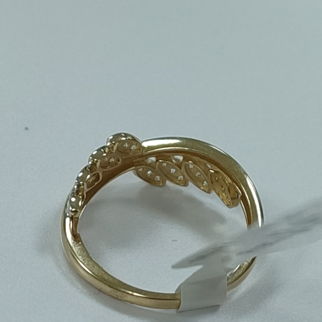 ANILLOS DAMA ORO 14K 2 (NUEVO)