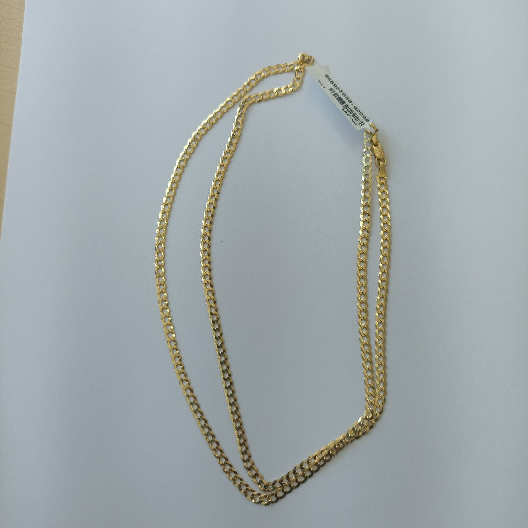 CADENAS BARBADA AMARILLA ORO 14K 8 (NUEVO)