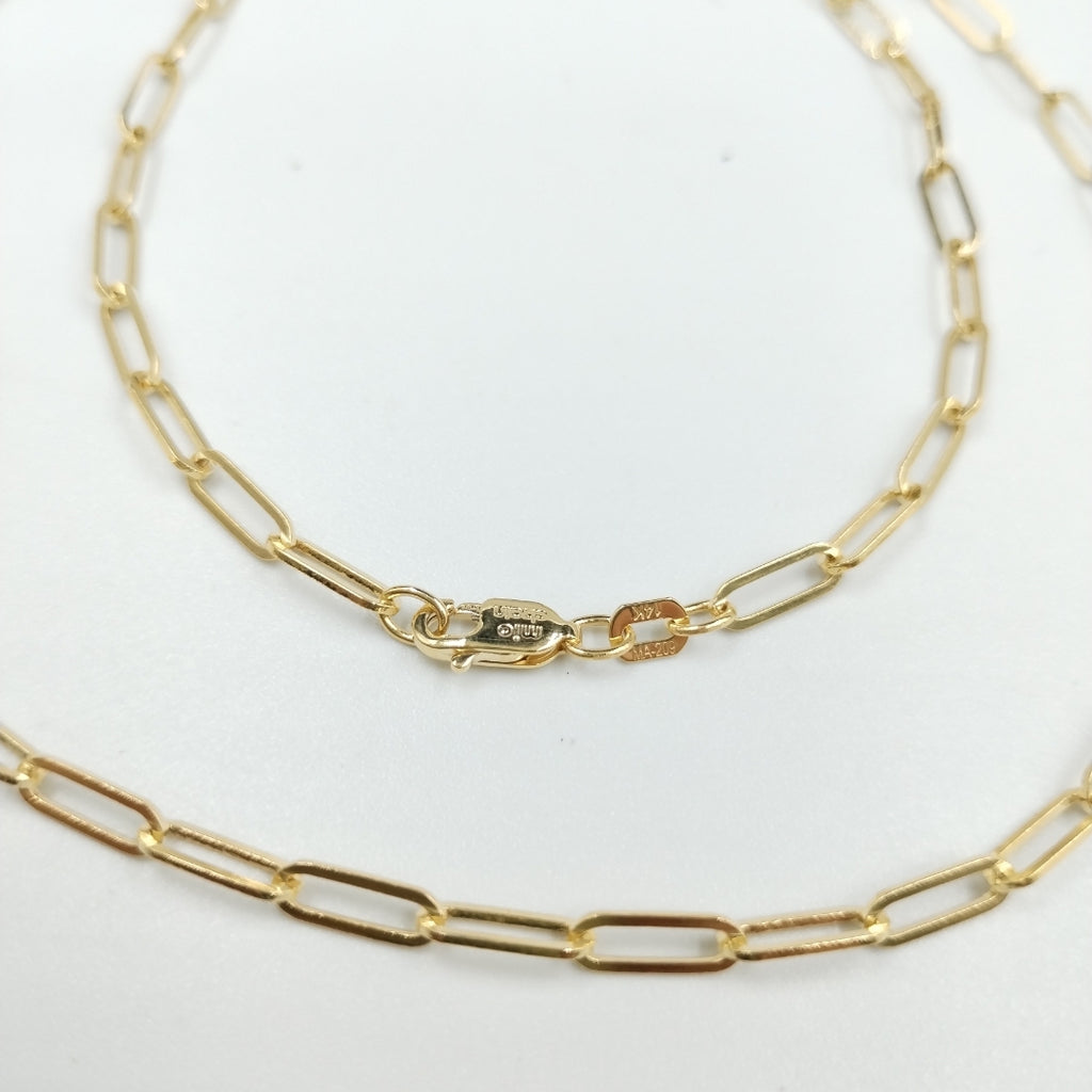 CADENAS ESPECIAL ORO 14K 9.7 (NUEVO)