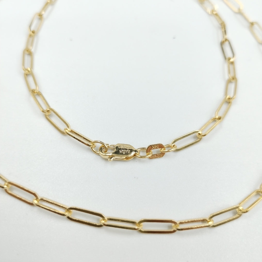 CADENAS ESPECIAL ORO 14K 9.7 (NUEVO)