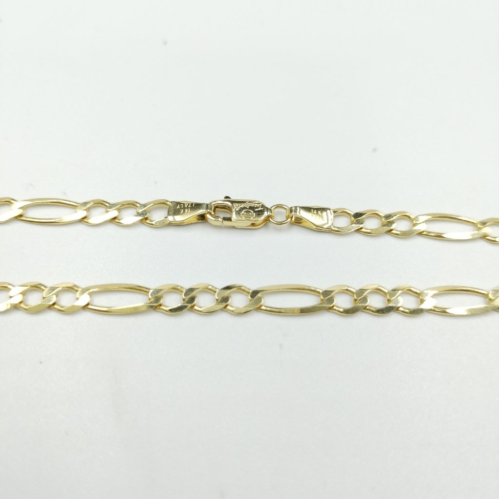 CADENAS CARTIER 3*1 AMARILLA ORO 14K 12.3 (NUEVO)