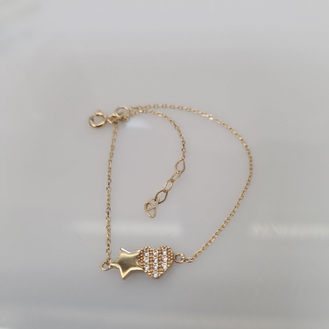 PULSERAS DAMA ORO 14K 1.3 (NUEVO)