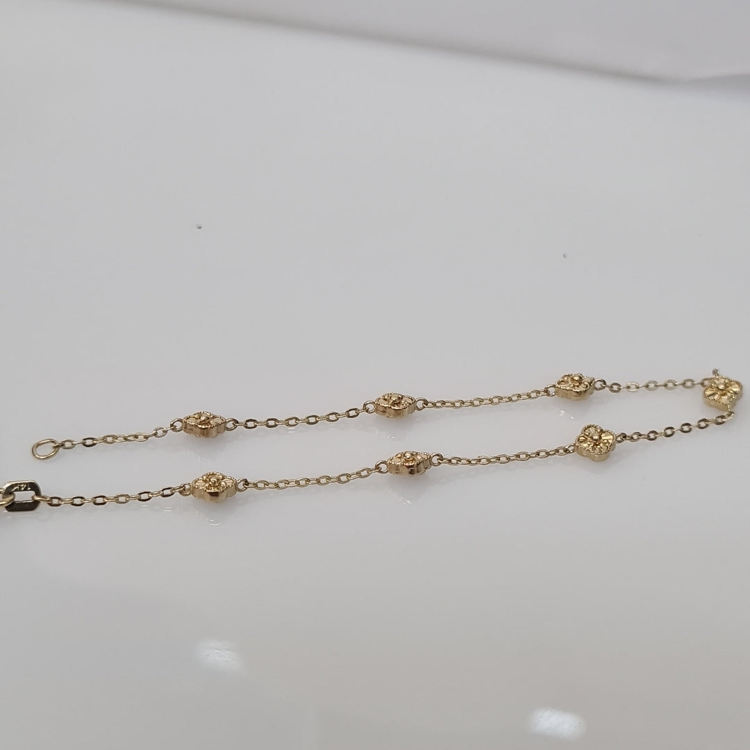 PULSERAS DAMA ORO 14K 2.2 (NUEVO)