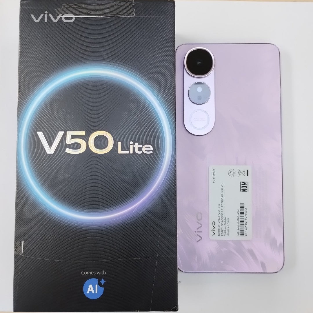 CELULAR VIVO V50 LITE V2441 (2025) 256 GB 8 GB RAM (SEMINUEVO)