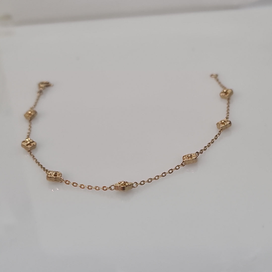 PULSERAS DAMA ORO 14K 2.2 (NUEVO)