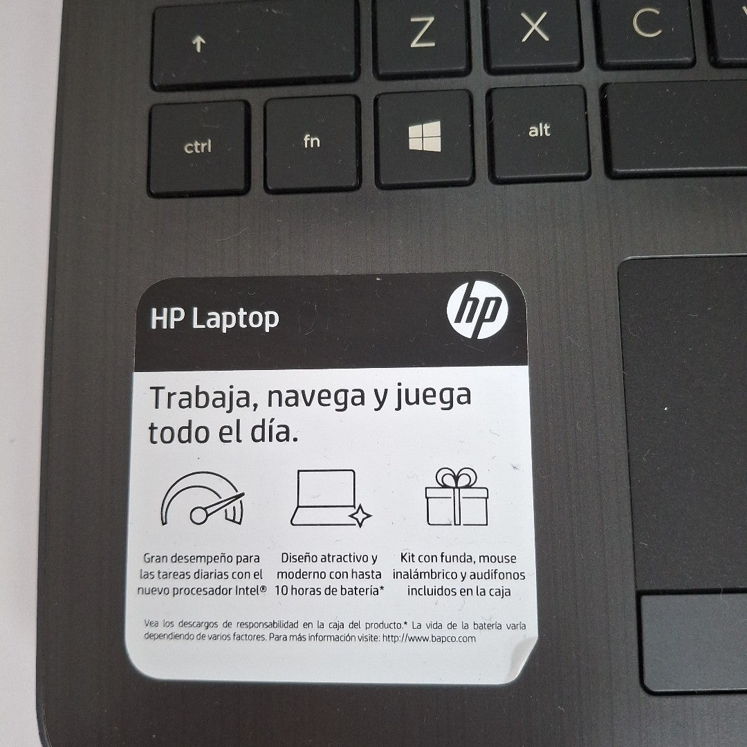 LAPTOP HP 15-DA0070LA (2020) 500 GB  4 GB RAM (SEMINUEVO)