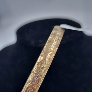 PULSERA RIGIDA ORO 14 K 19,10 GRMS (SEMINUEVO)