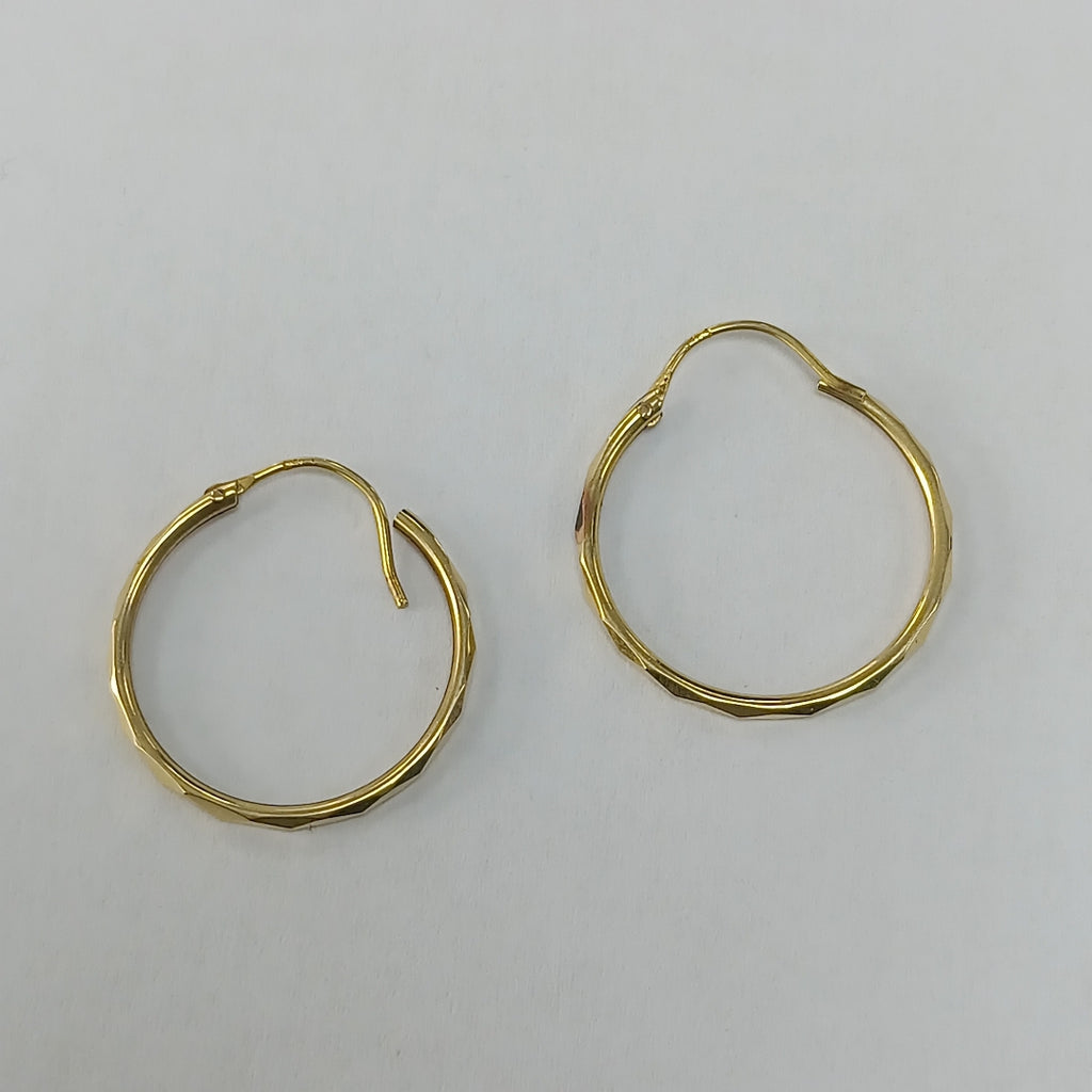 ARRACADAS PAR ORO 14 K 1,30 GRMS (SEMINUEVO)