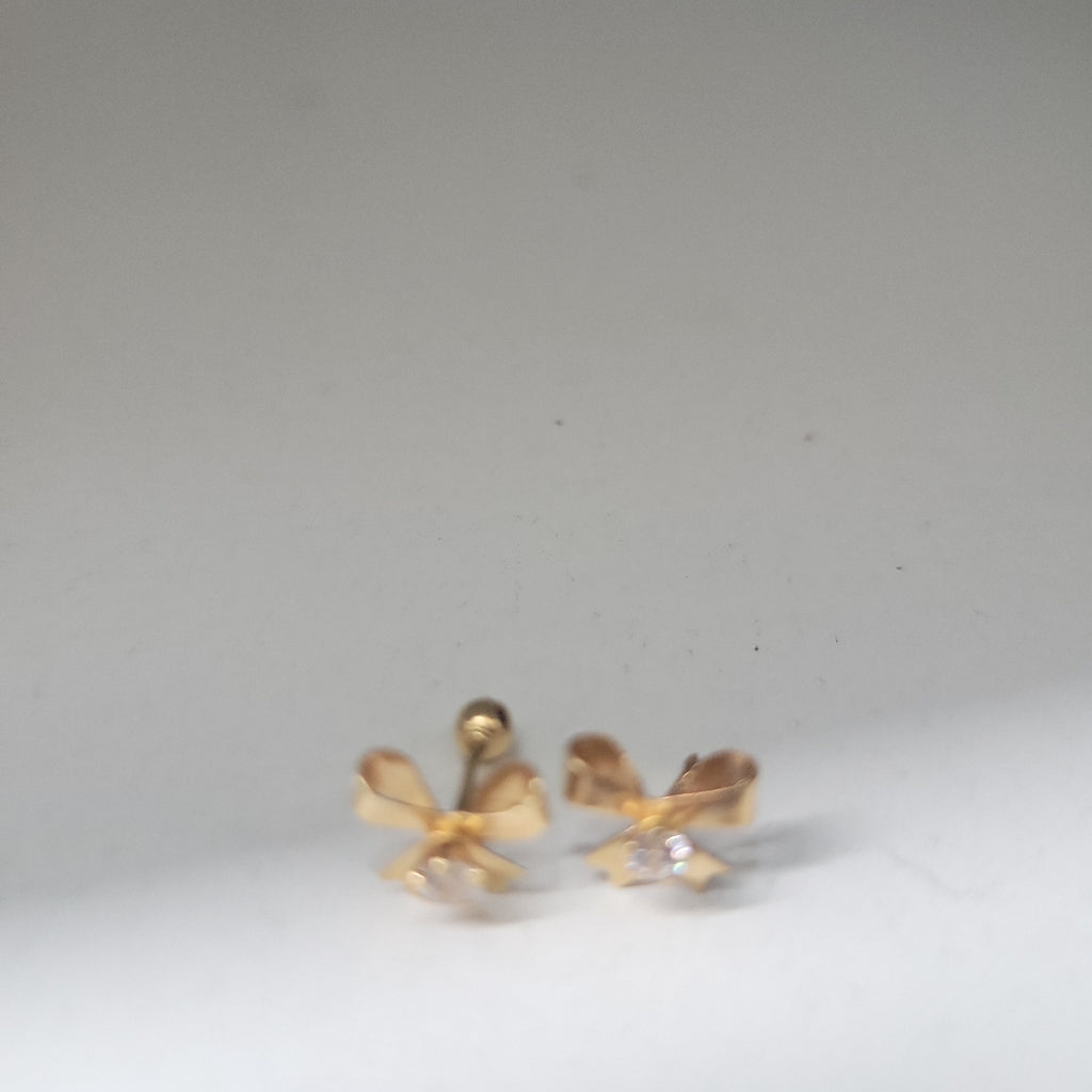 BROQUELES PAR ORO 14 K 0,50 GRMS (SEMINUEVO)