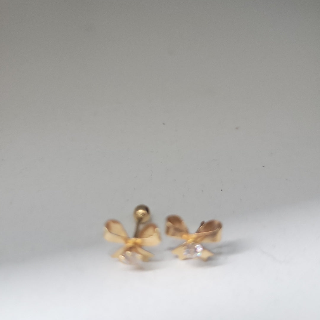 BROQUELES PAR ORO 14 K 0,50 GRMS (SEMINUEVO)