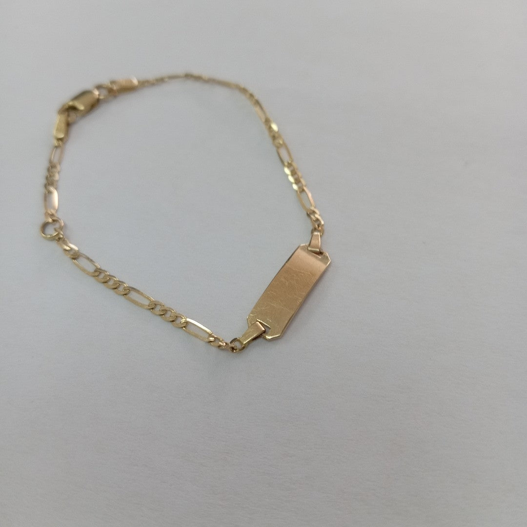 ESCLAVA. ORO. 14 K 1.7 GRMS (SEMINUEVO)