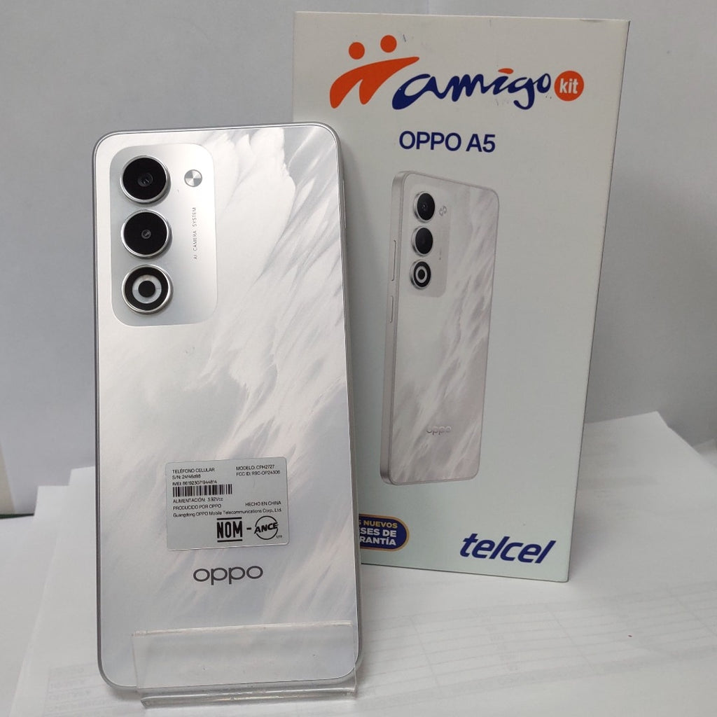 CELULAR OPPO  A5 CPH2727 (2025) 256 GB 4 GB RAM (SEMINUEVO)