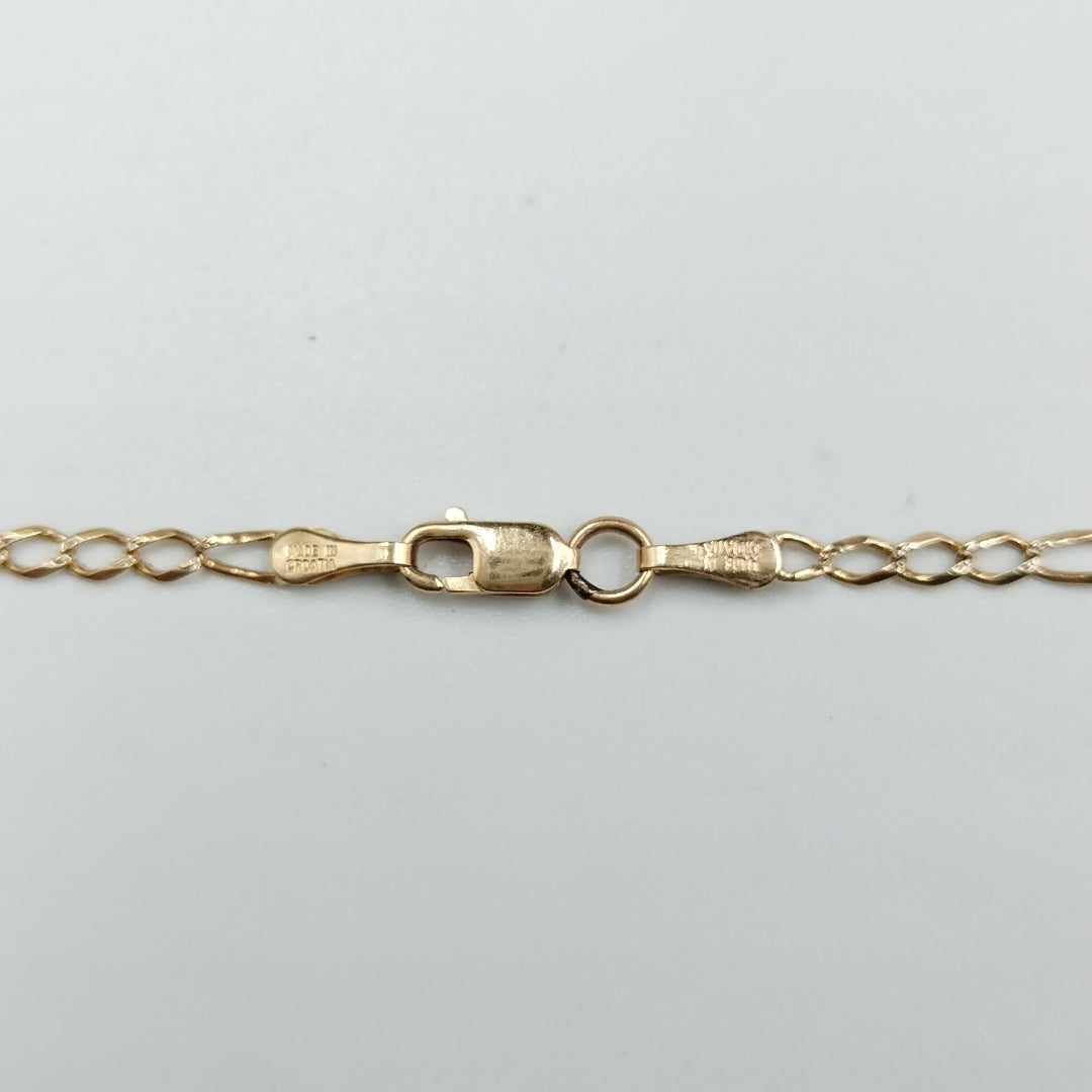 CADENA. ORO. 14 K 3.5 GRMS (SEMINUEVO)