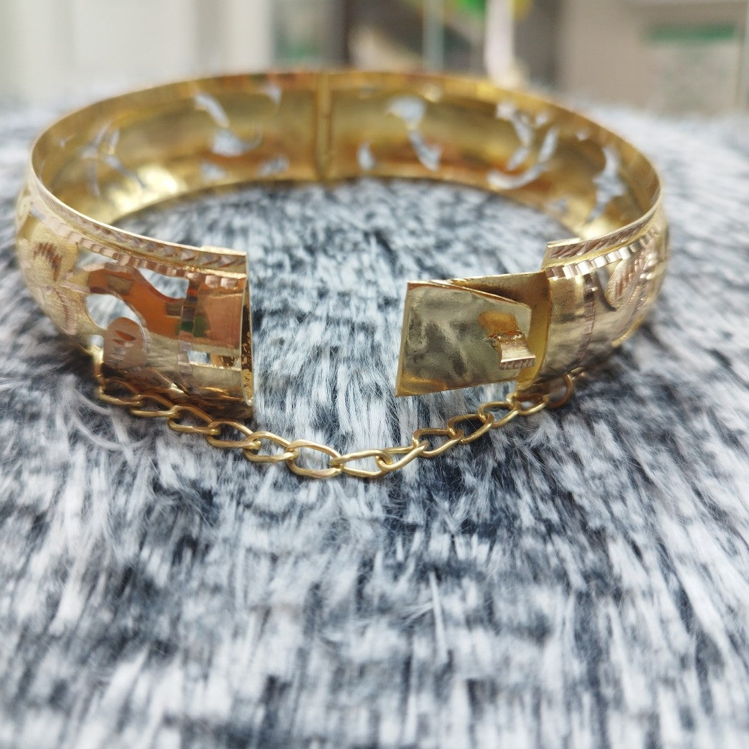 PULSERA RIGIDA ORO 8 K 26,70 GRMS (SEMINUEVO)