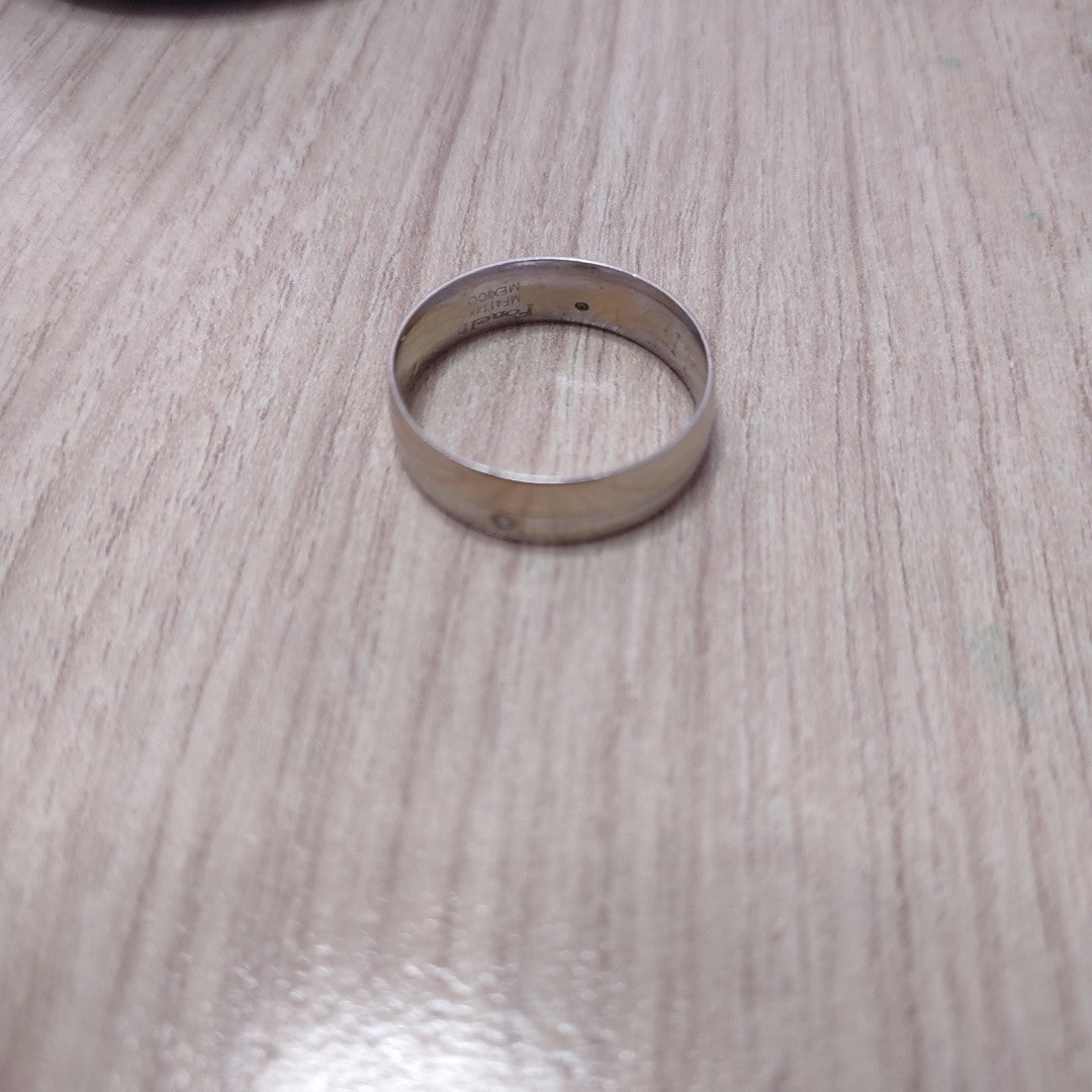 ARGOLLA. ORO, ORO BLANCO. 14 K 4.3 GRMS (SEMINUEVO)