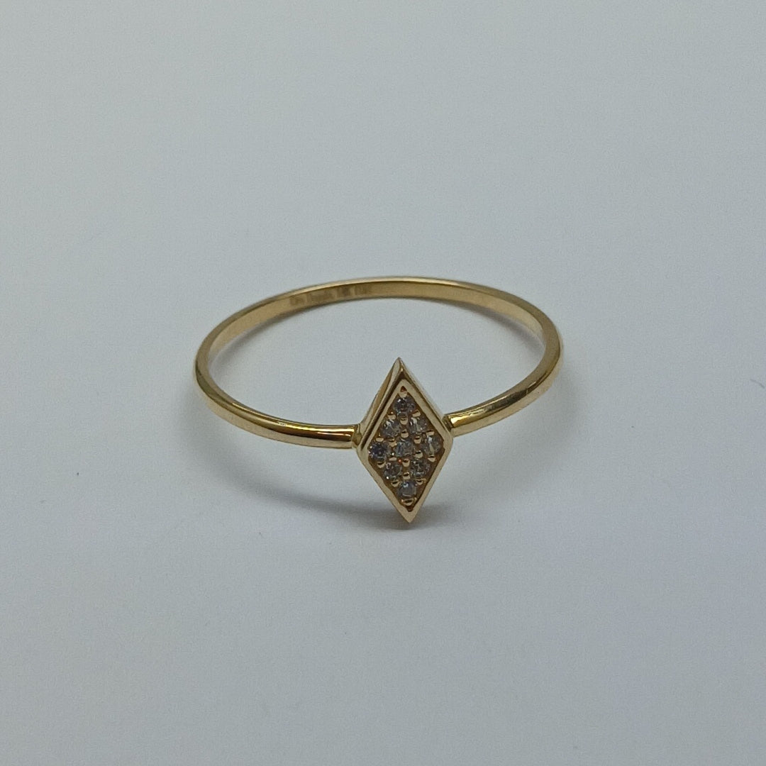 ANILLOS DAMA ORO 14K 0.8 (NUEVO)