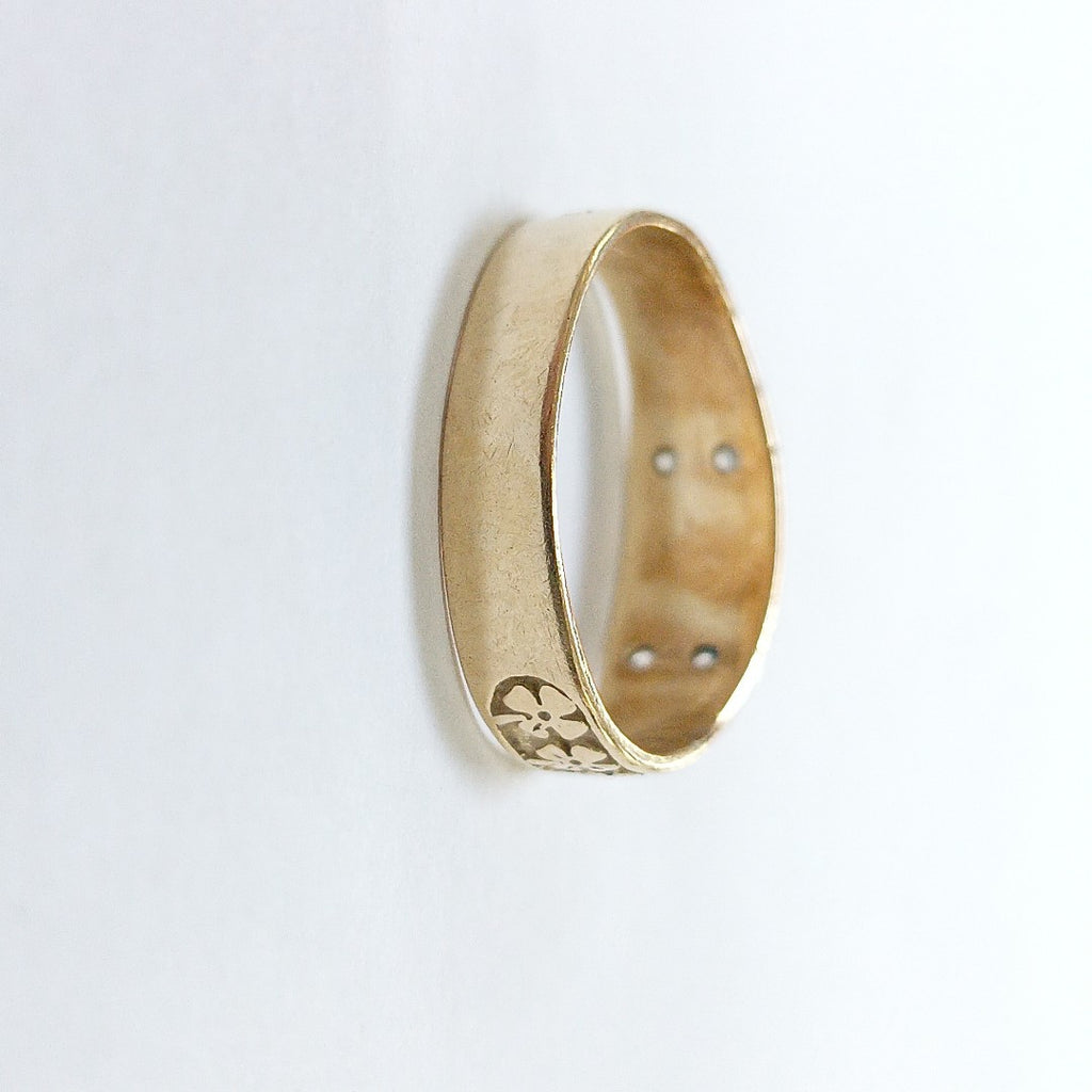 ARGOLLA DE LA SUERTE ORO 14 K 2,90 GRMS (SEMINUEVO)
