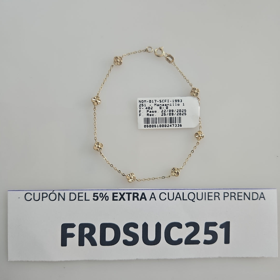 PULSERAS DAMA ORO 14K 2.1 (NUEVO)