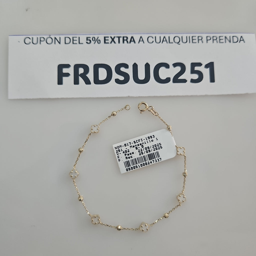 PULSERAS DAMA ORO 14K 2.3 (NUEVO)