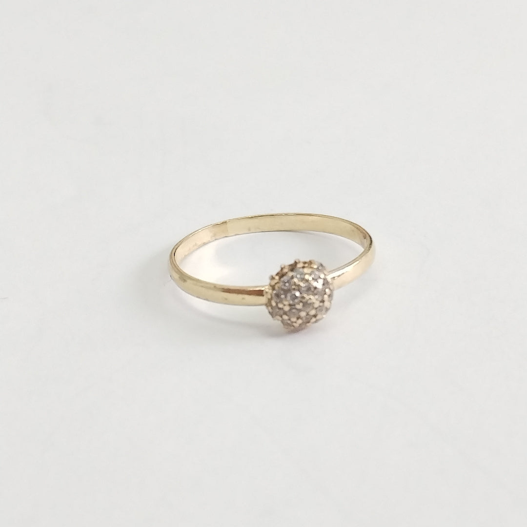 ANILLO ORO 14 K 1,10 GRMS (SEMINUEVO)