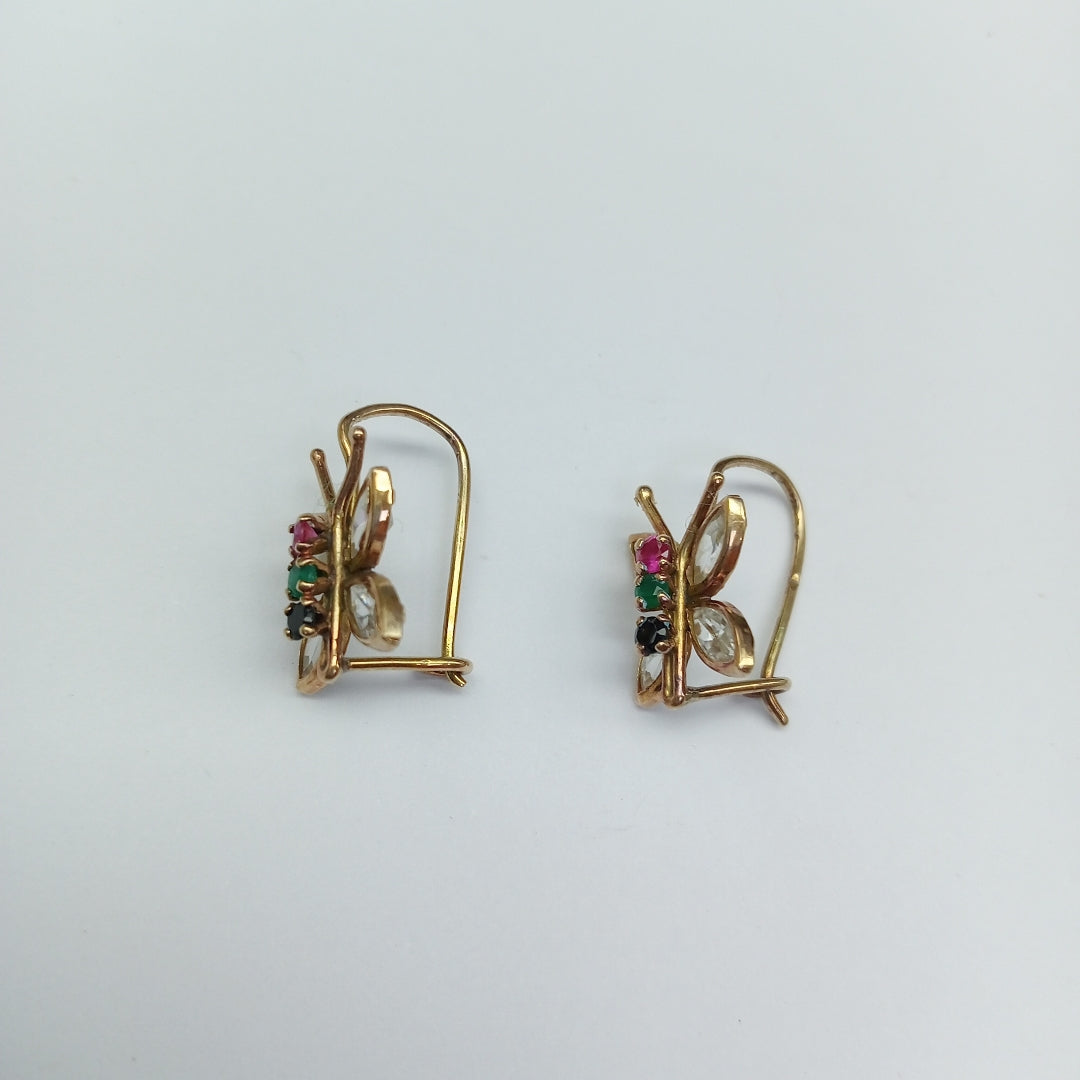 ARETES PAR ORO 8 K 2,40 GRMS (SEMINUEVO)
