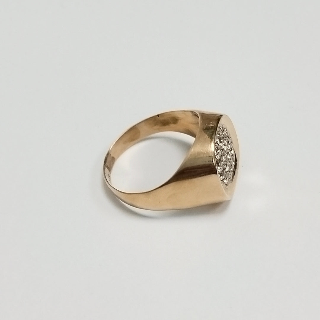 ANILLO ORO 14 K 7,50 GRMS (SEMINUEVO)