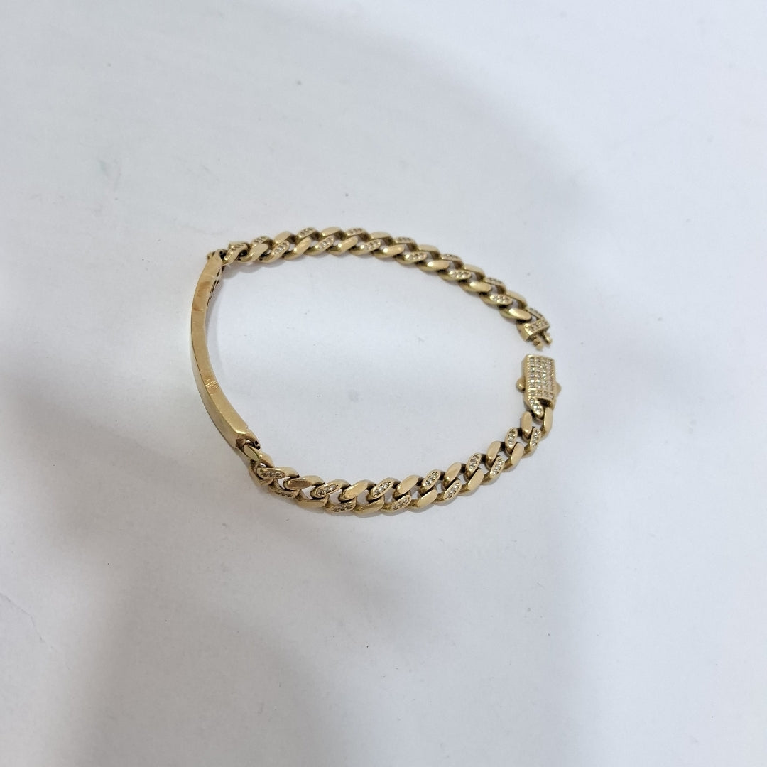 ESCLAVA. ORO. 14 K 12.9 GRMS (SEMINUEVO)