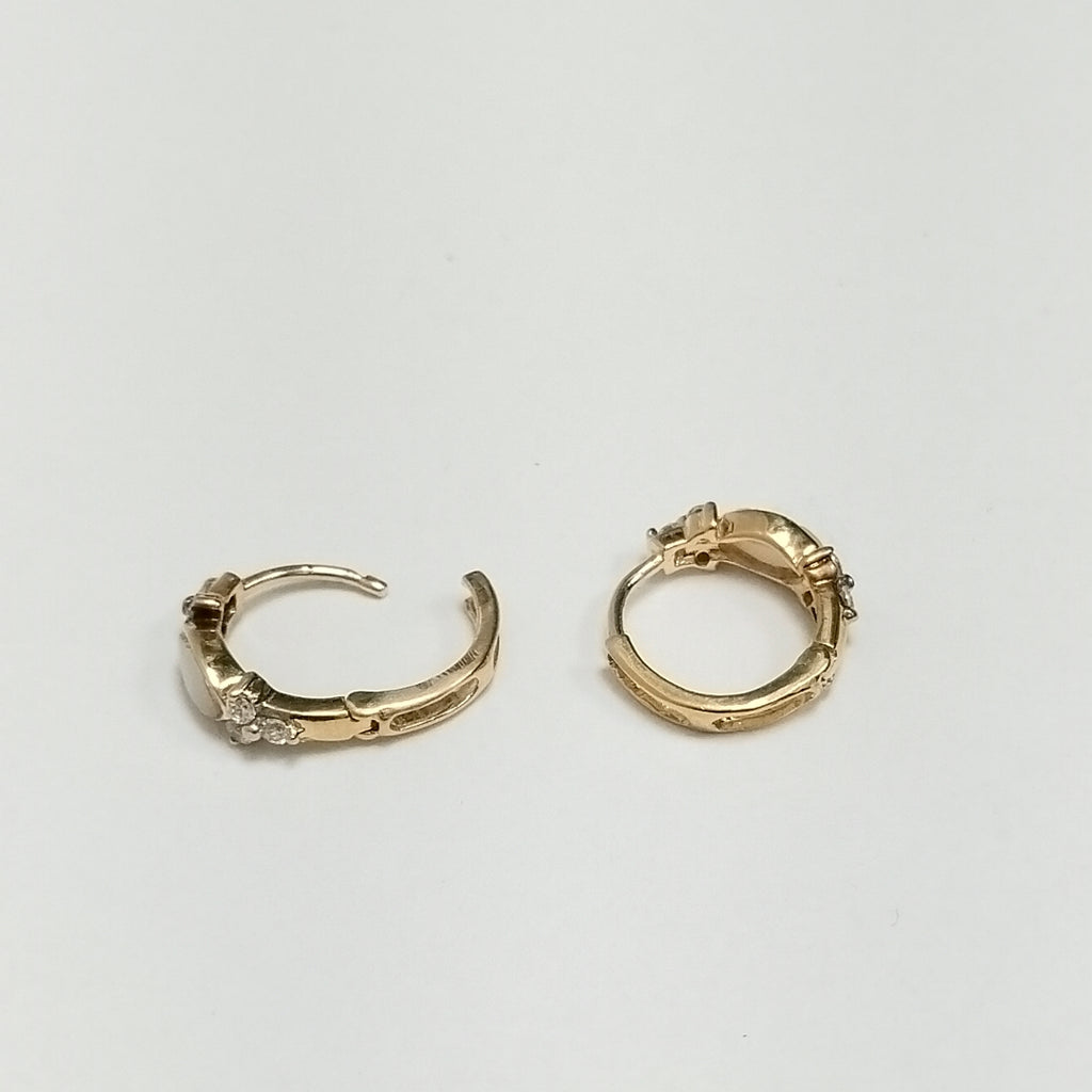 ARETES PAR. ORO. 10 K 1.5 GRMS (SEMINUEVO)