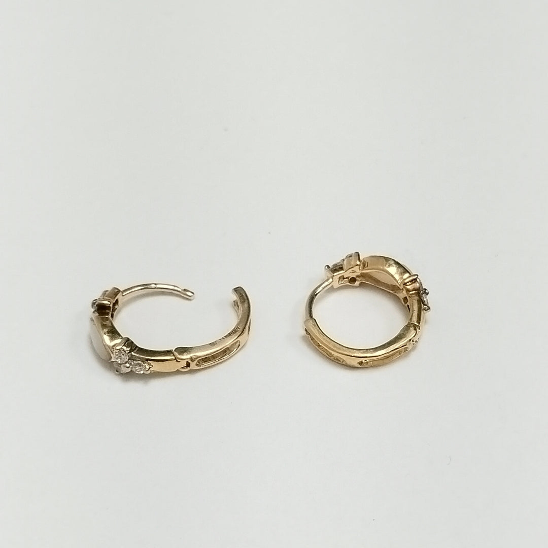 ARETES PAR. ORO. 10 K 1.5 GRMS (SEMINUEVO)