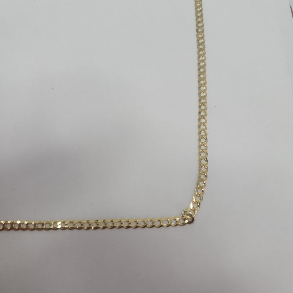 CADENAS BARBADA AMARILLA ORO 14K 8 (NUEVO)