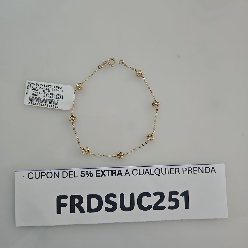 PULSERAS DAMA ORO 14K 2.2 (NUEVO)