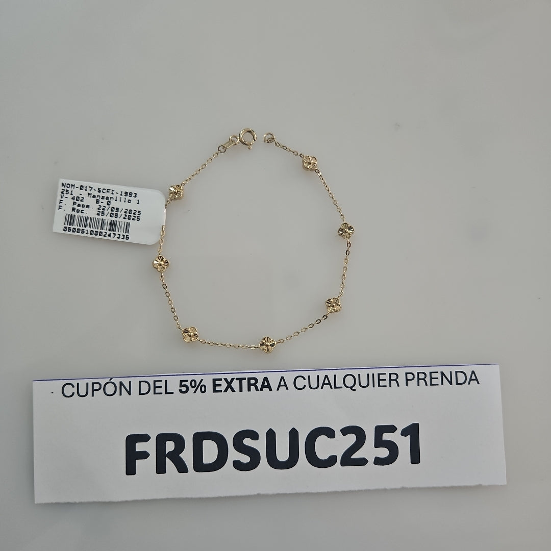 PULSERAS DAMA ORO 14K 2.2 (NUEVO)