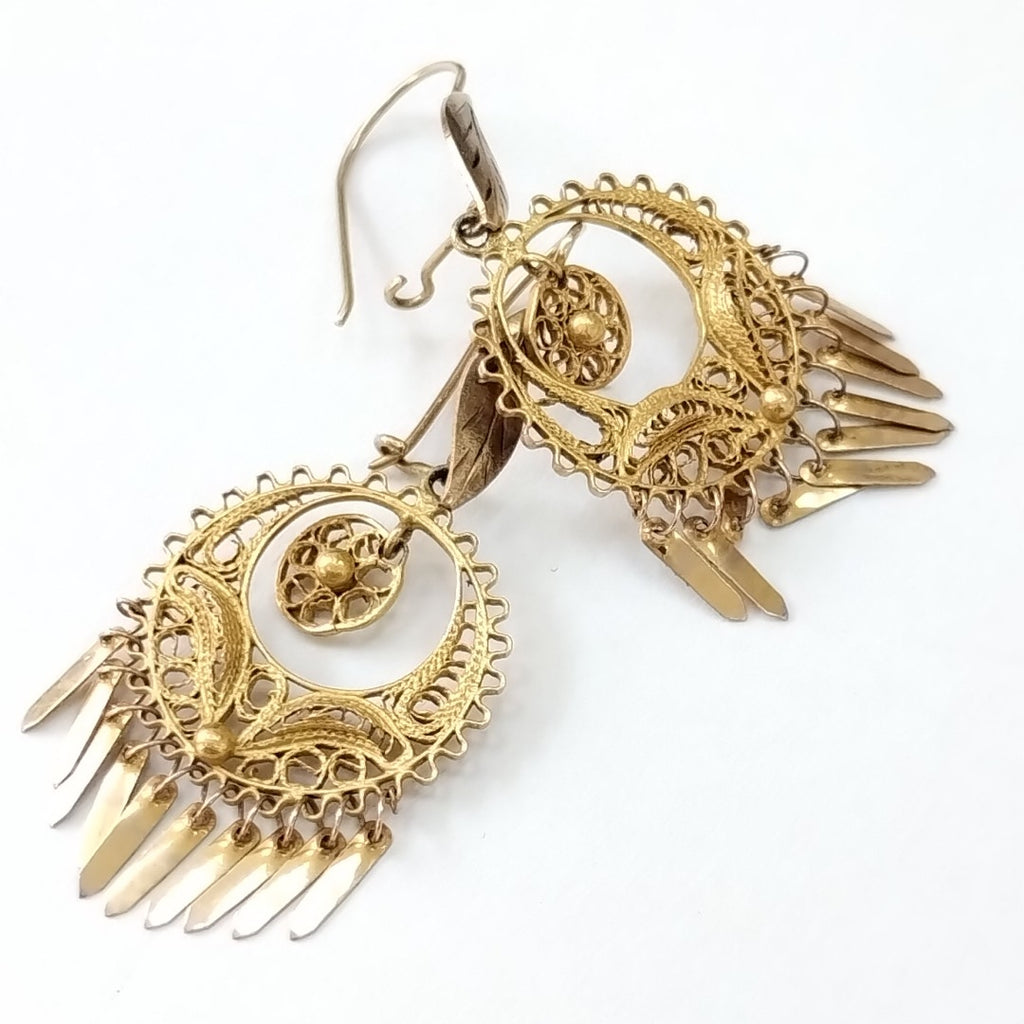 ARETES PAR. ORO. 10 K 3.1 GRMS (SEMINUEVO)