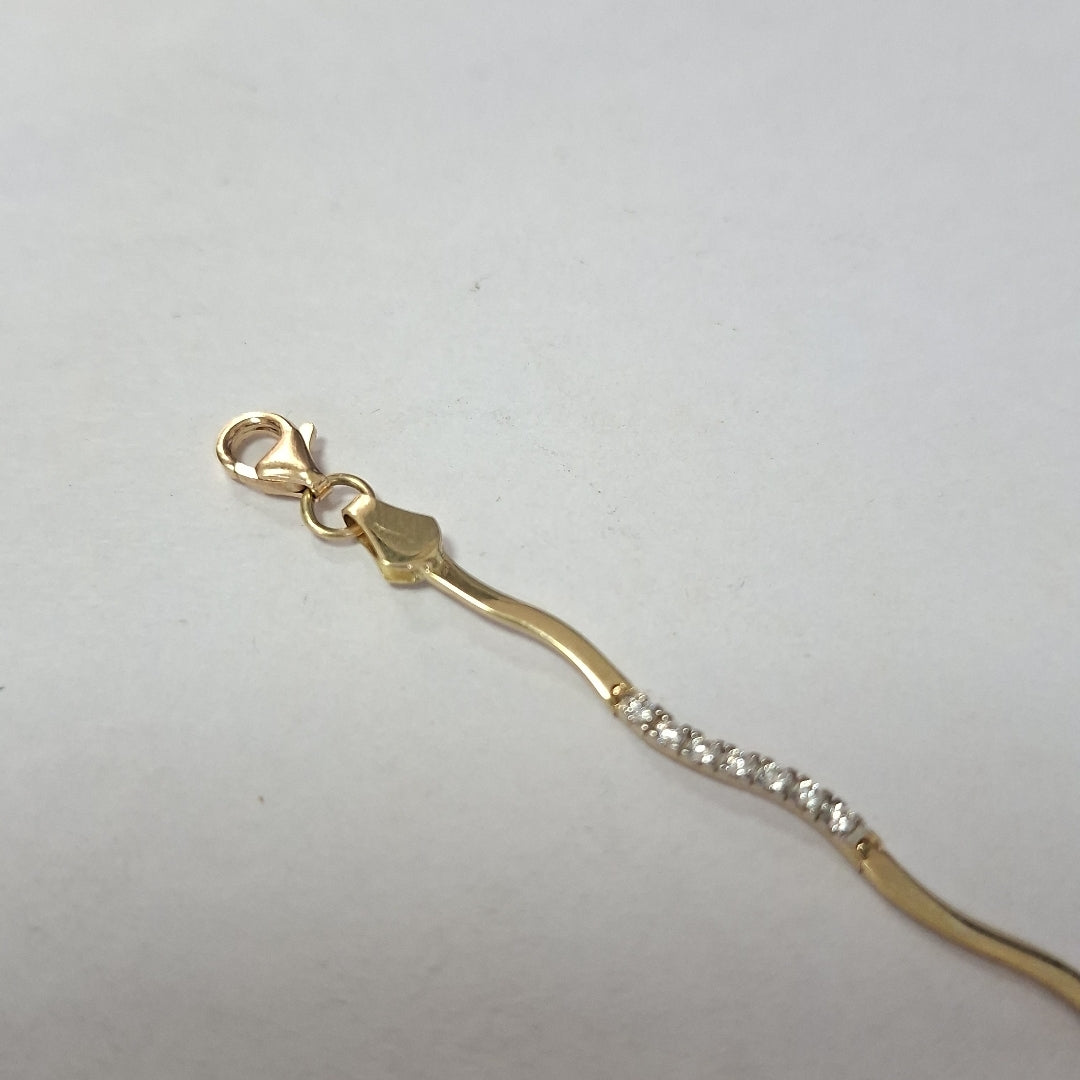PULSERAS DAMA ORO 14K 3.6 (NUEVO)