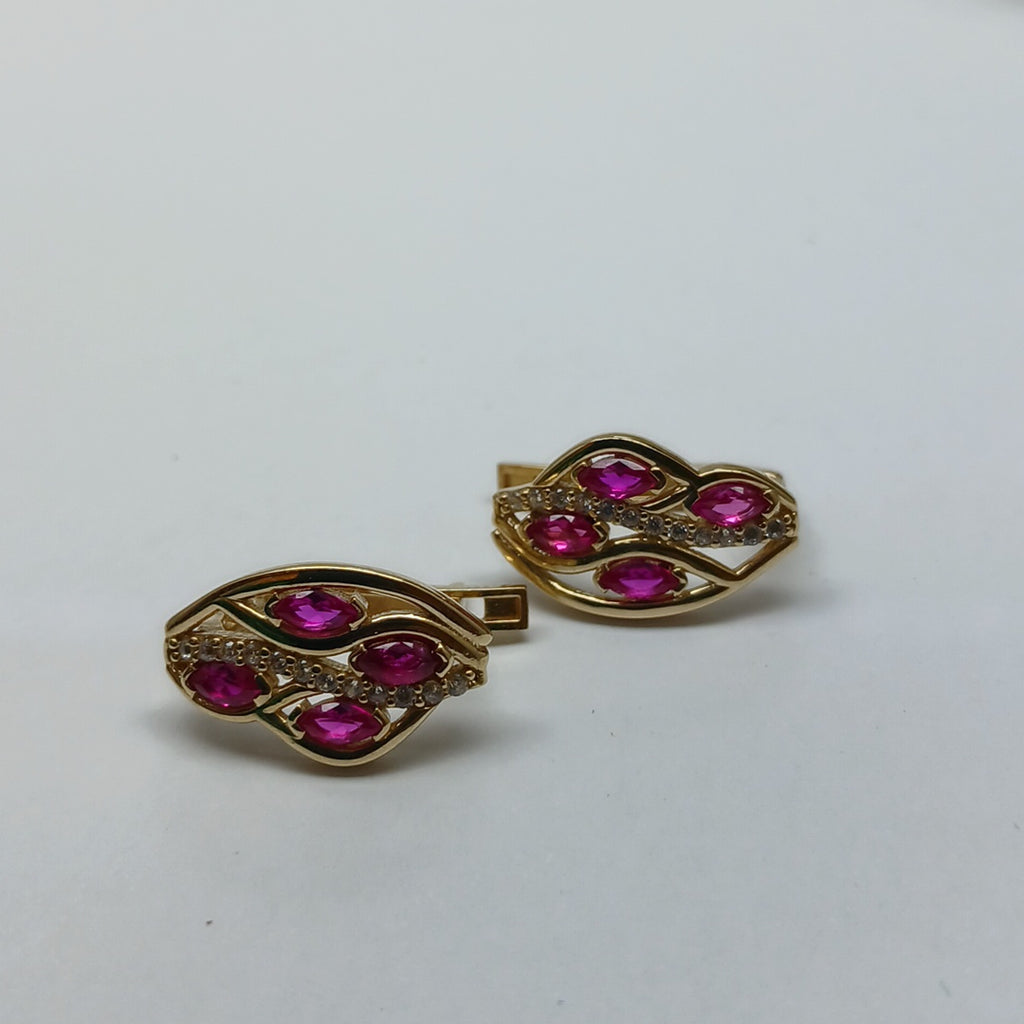 BROQUELES ORO 14K 3.7 (NUEVO)