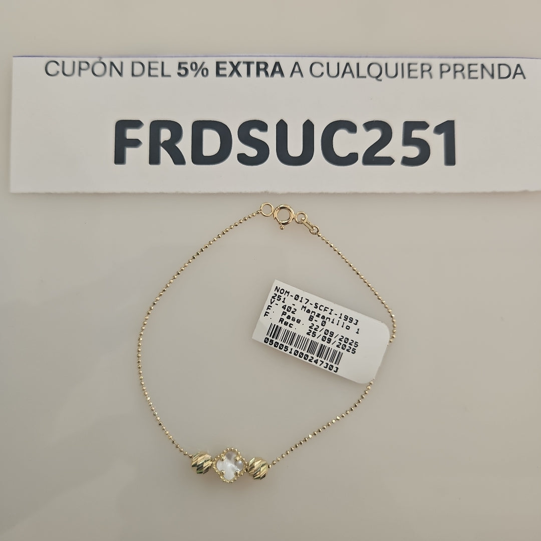 PULSERAS DAMA ORO 10K 1.4 (NUEVO)