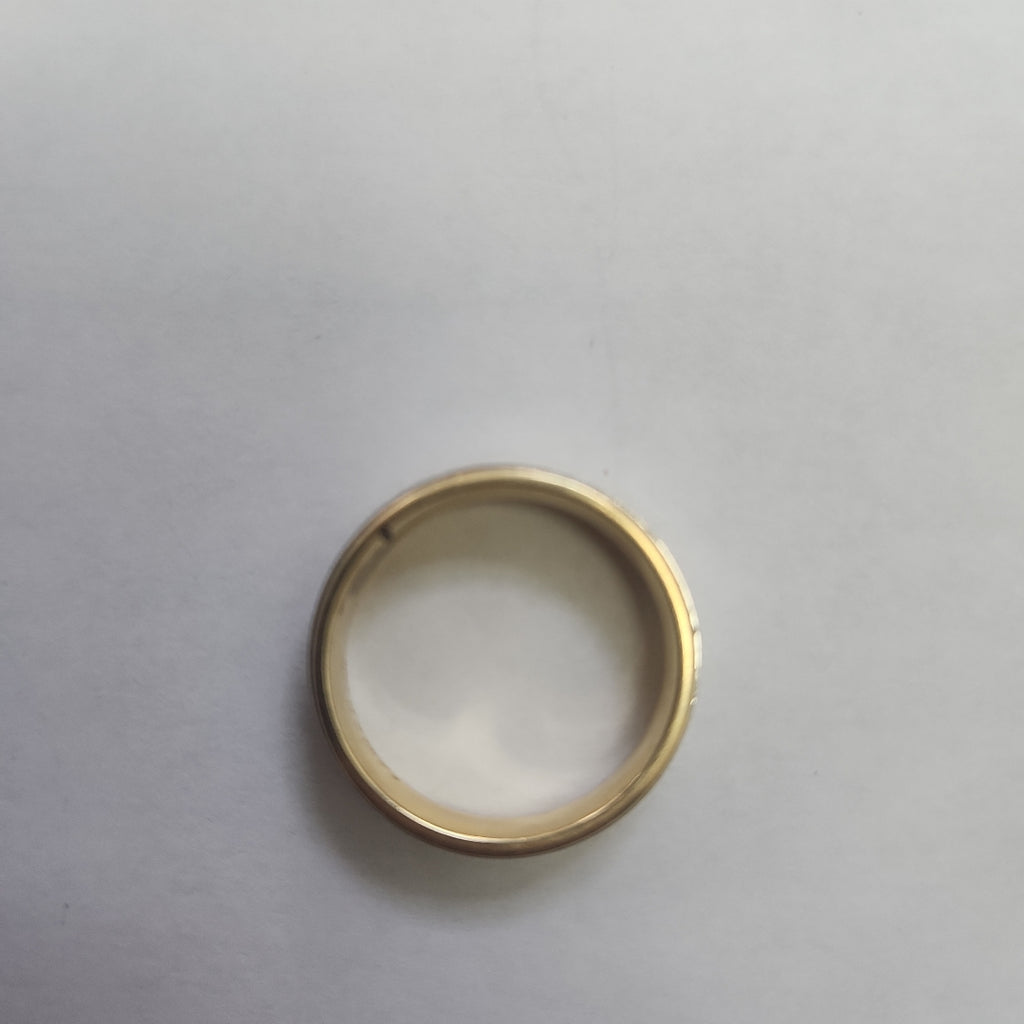 ARGOLLA ORO,ORO COMBINADO 18 K 8,00 GRMS (SEMINUEVO)